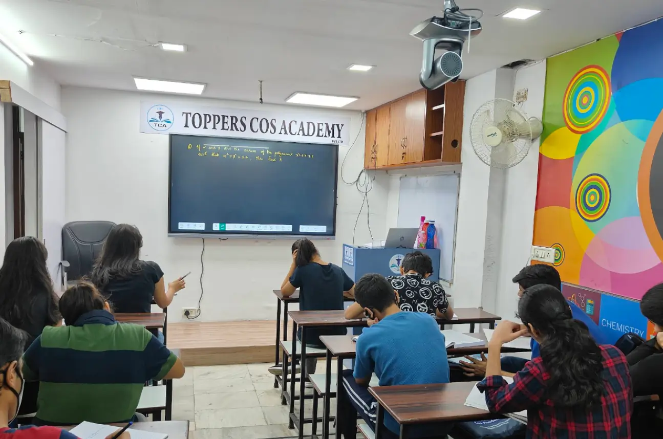 Students asking questions